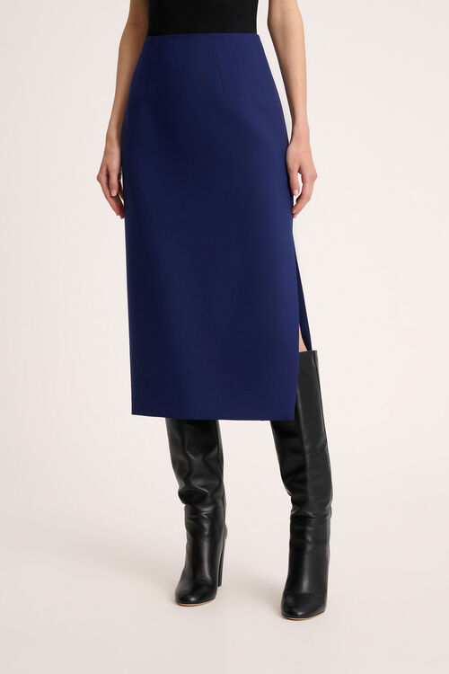 Luisa Spagnoli Filiera - Gonna con spacco laterale