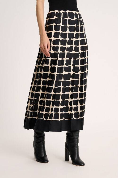 Luisa Spagnoli Filosofo - Gonna a pieghe