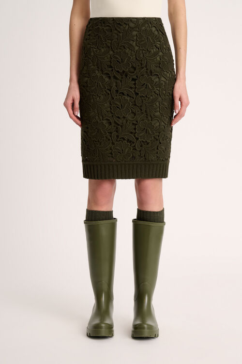 Luisa Spagnoli Finezza - Gonna in pizzo - Fashion Show