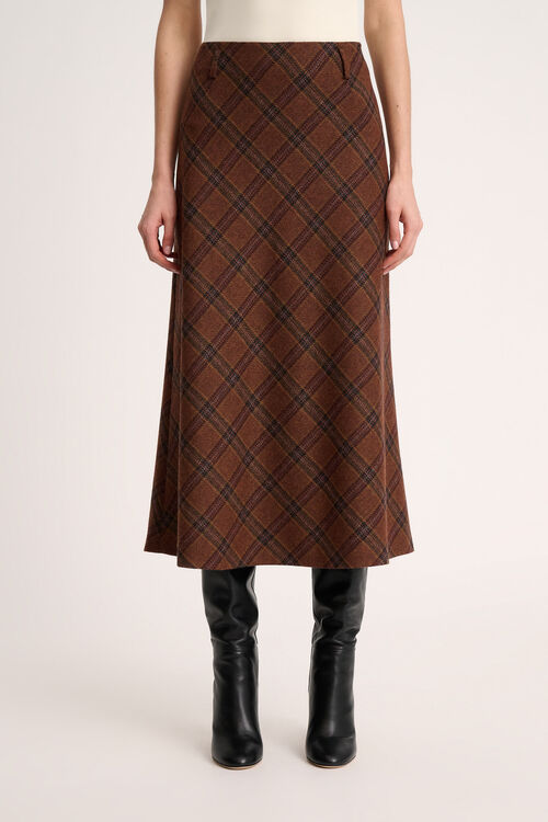 Luisa Spagnoli Fioraio - Gonna tartan