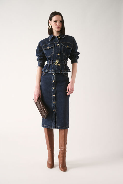 Luisa Spagnoli Folletto - Gonna In Denim