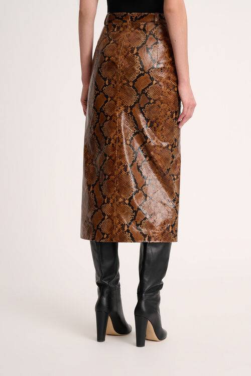 Luisa Spagnoli Francia - Gonna In Pelle - Fashion Show