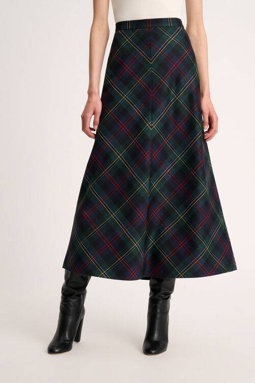 Luisa Spagnoli Furetto - Gonna tartan