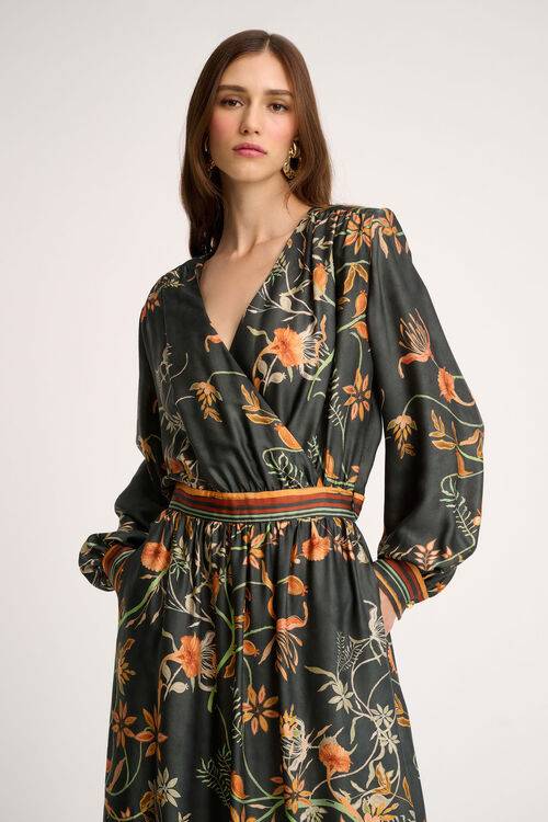 Luisa Spagnoli Gazza - Abito con scollo a V