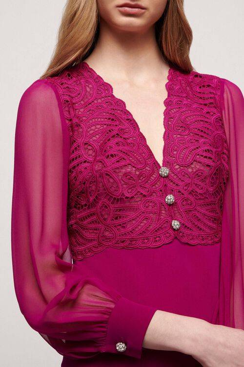 Luisa Spagnoli Genovese - Abito Elegante In Seta