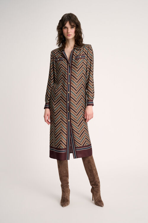 Luisa Spagnoli Giardino - Chemisier Stampato