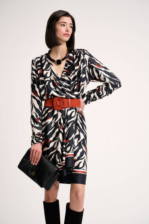 Luisa Spagnoli Granaio - Abito stampa animalier