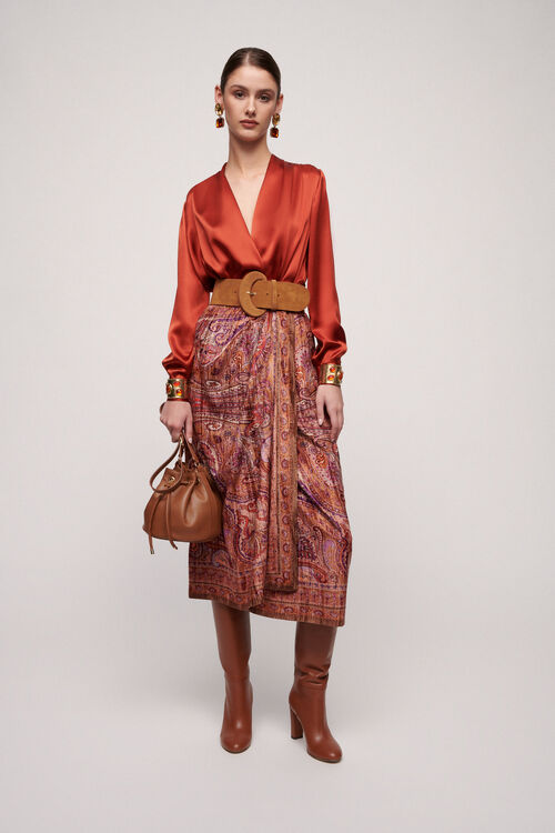 Luisa Spagnoli Ialiso - Borsa In Pelle