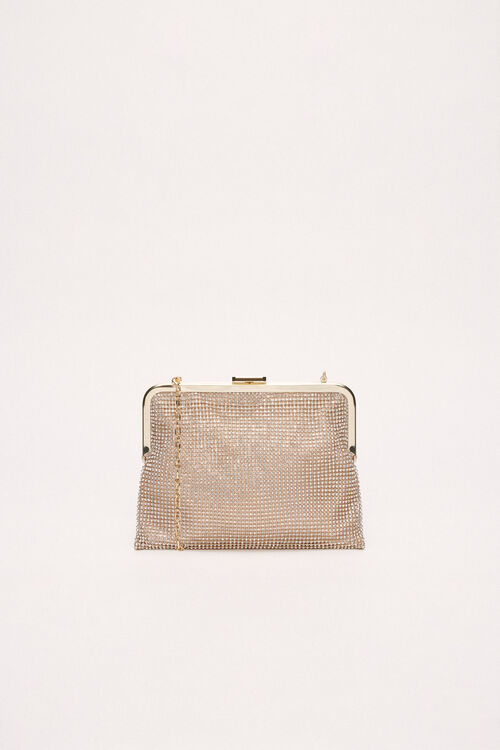 Luisa Spagnoli Illustre - Clutch in strass