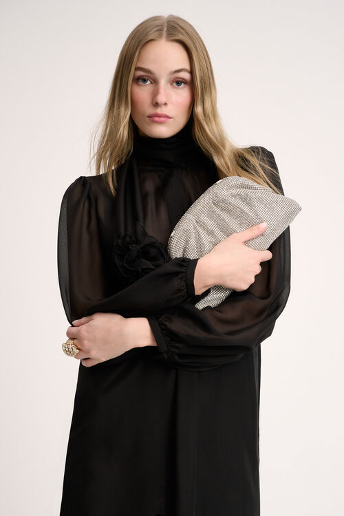 Luisa Spagnoli Invitata - Clutch Con Strass