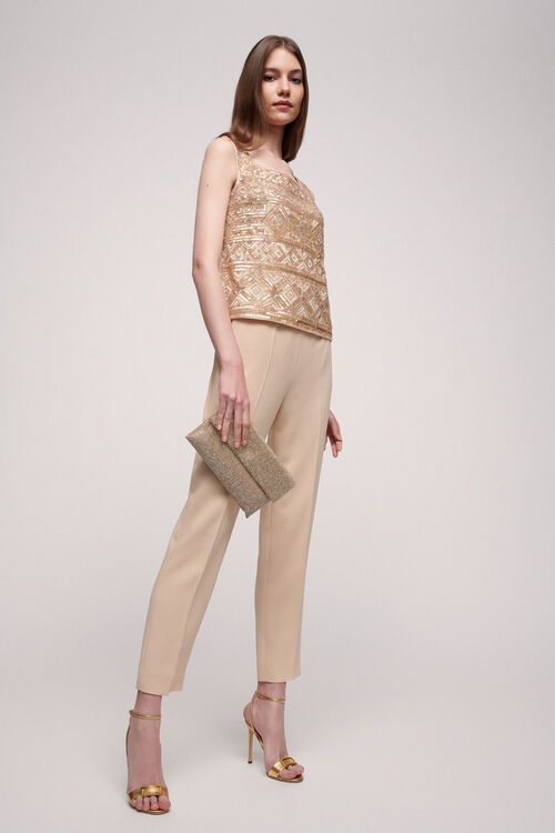 Luisa Spagnoli Labi - Top Con Paillettes