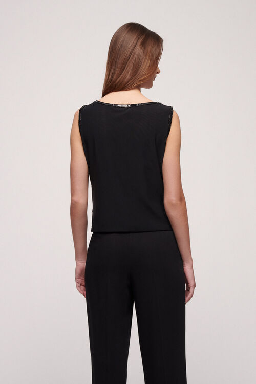 Luisa Spagnoli Labi - Top Con Paillettes