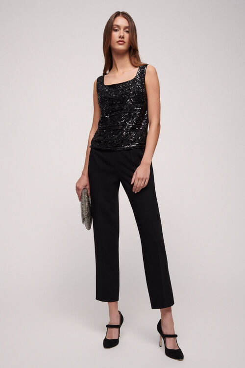 Luisa Spagnoli Labi - Top Con Paillettes