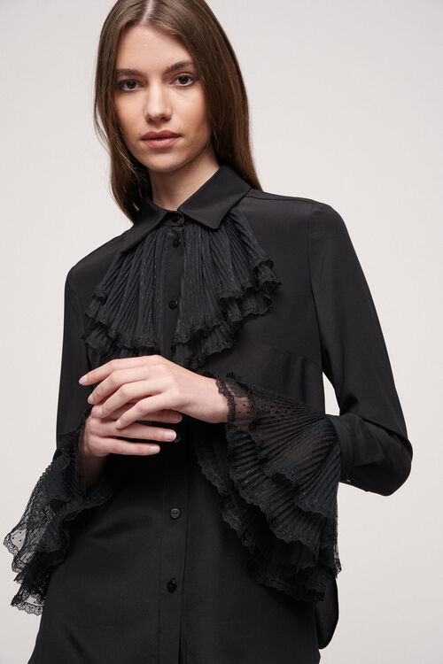 Luisa Spagnoli Laghetto - Camicia in seta