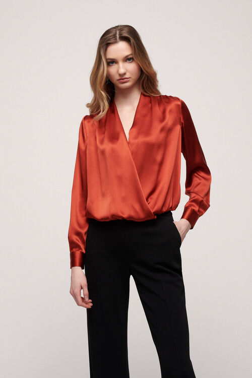 Luisa Spagnoli Lancetta - Camicia in seta