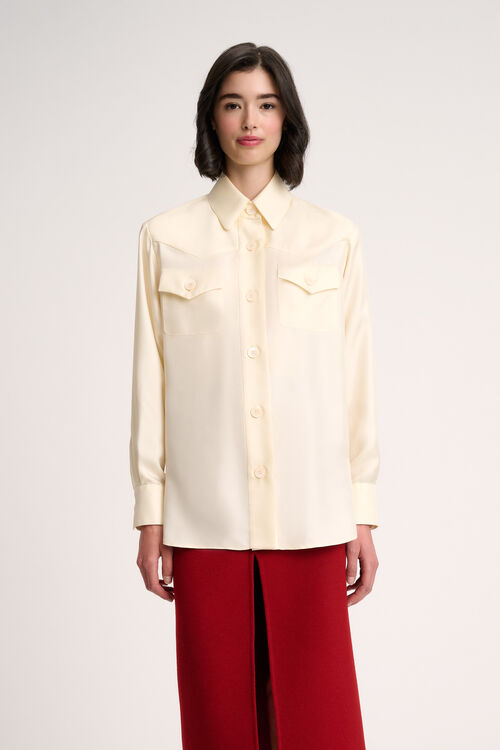 Luisa Spagnoli Lecita - Camicia in seta - Fashion Show