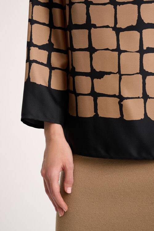 Luisa Spagnoli Leggio - Blusa A Quadri