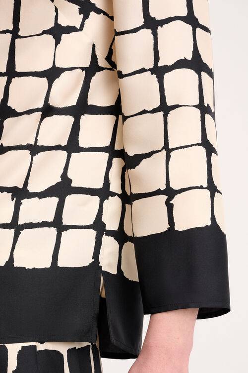 Luisa Spagnoli Leggio - Blusa A Quadri