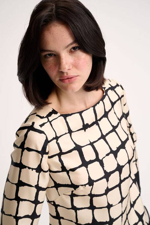 Luisa Spagnoli Leggio - Blusa a quadri