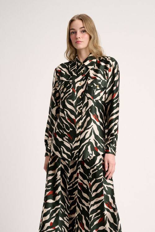 Luisa Spagnoli Lenza - Camicia Animalier