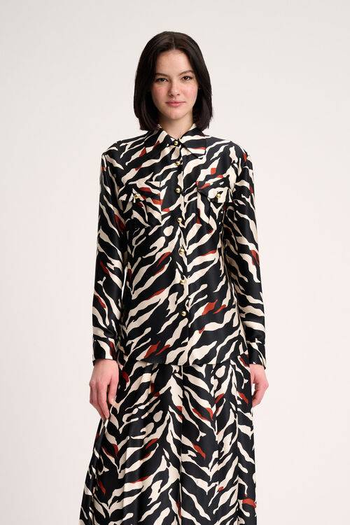 Luisa Spagnoli Lenza - Camicia Animalier