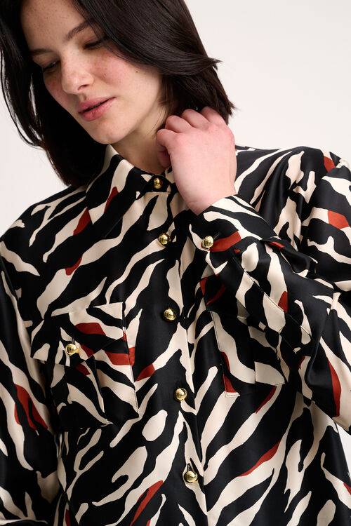 Luisa Spagnoli Lenza - Camicia Animalier