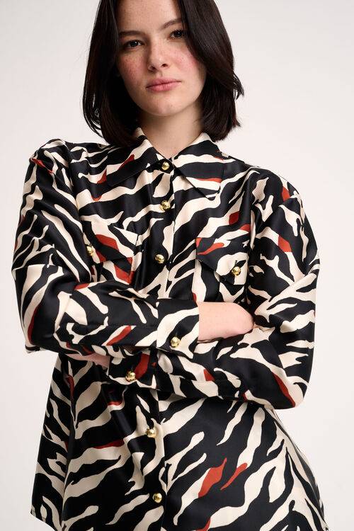 Luisa Spagnoli Lenza - Camicia animalier
