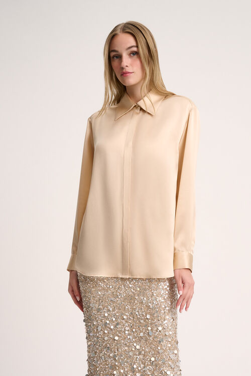 Luisa Spagnoli Levriero - Camicia in seta