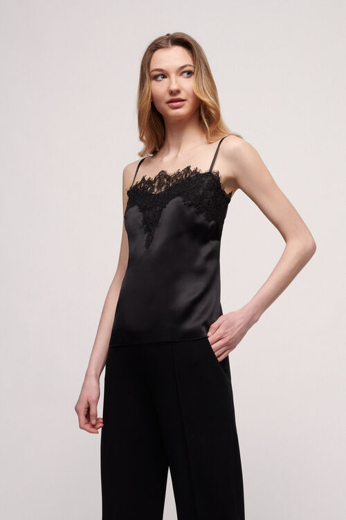 Luisa Spagnoli Lilia - Top in pizzo