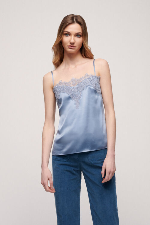 Luisa Spagnoli Lilia - Top in pizzo