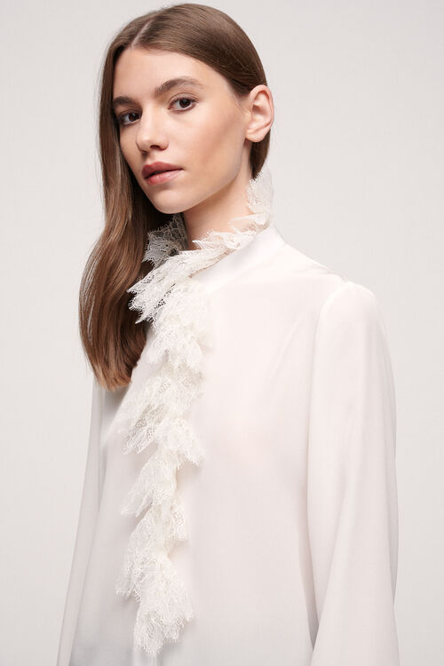 Luisa Spagnoli Lode - Camicia in seta