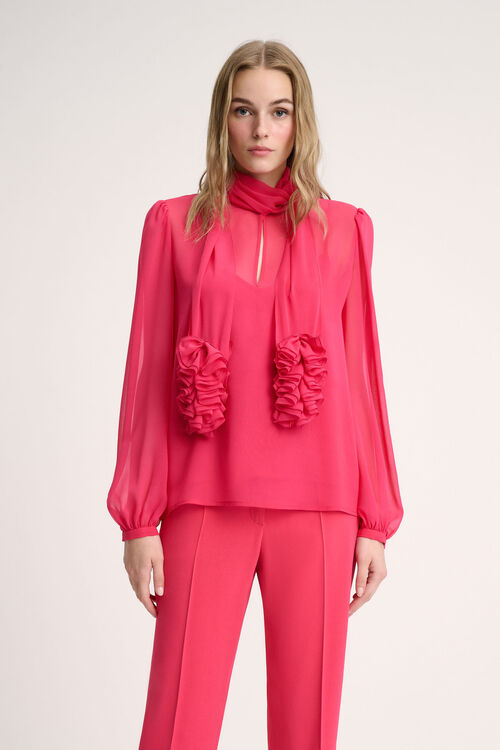 Luisa Spagnoli Lola - Blusa Con Ruches