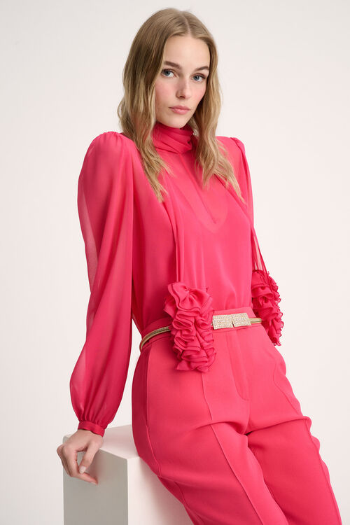 Luisa Spagnoli Lola - Blusa con ruches