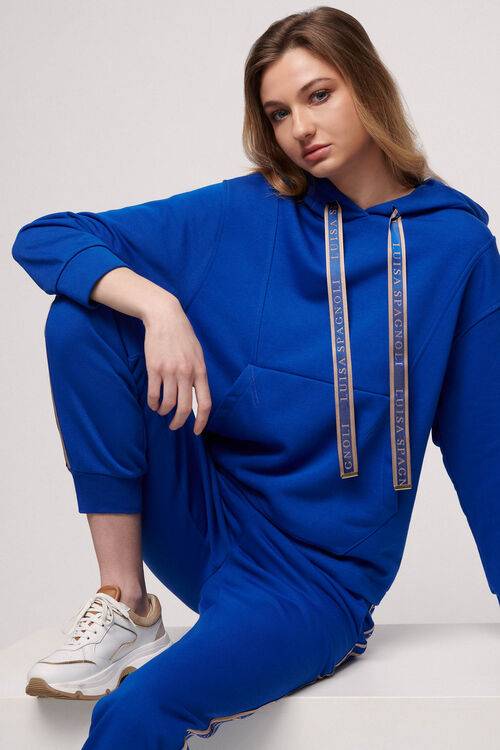 Luisa Spagnoli Lubin - Felpa Con Cappuccio