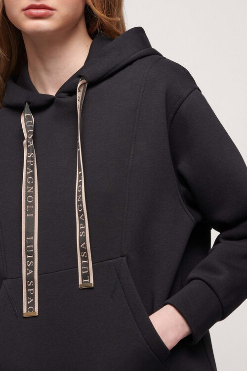 Luisa Spagnoli Lubin - Felpa Con Cappuccio