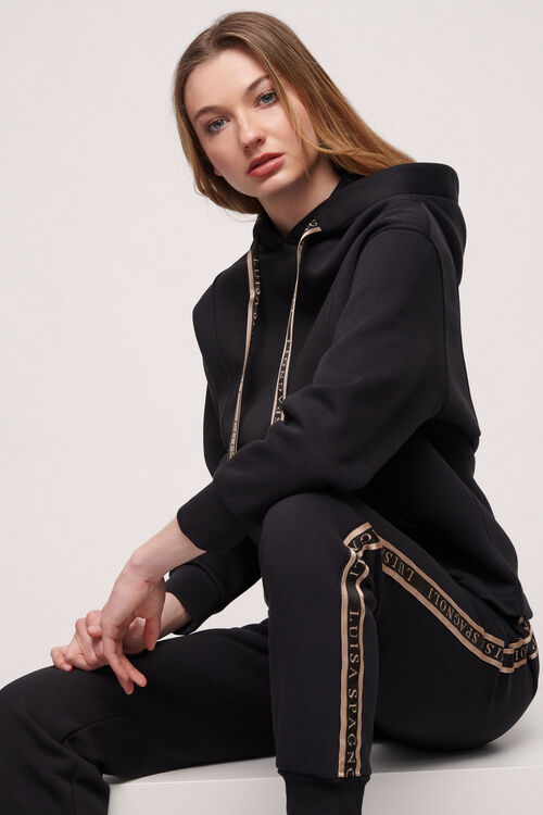 Luisa Spagnoli Lubin - Felpa Con Cappuccio