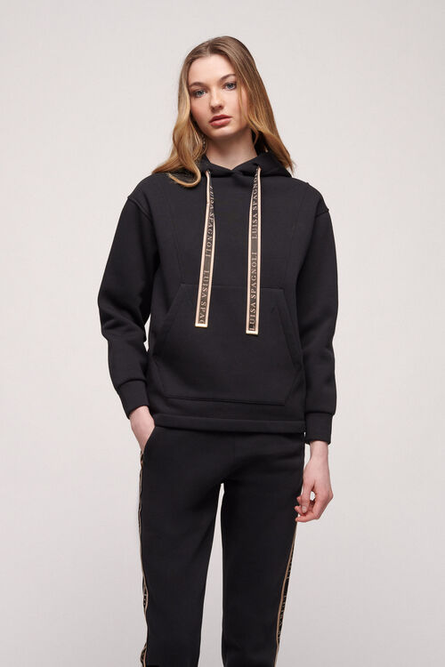 Luisa Spagnoli Lubin - Felpa con cappuccio