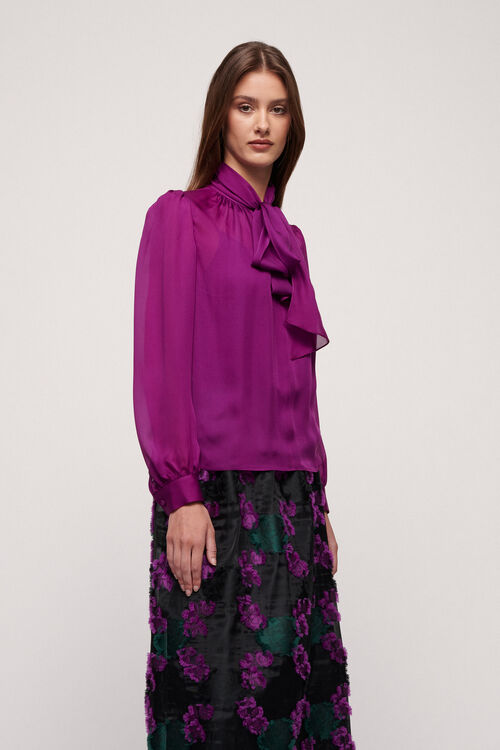 Luisa Spagnoli Luccichio - Camicia In Seta