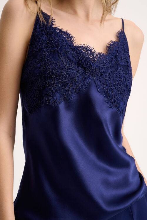 Luisa Spagnoli Luogo - Top Con Applicazioni In Pizzo