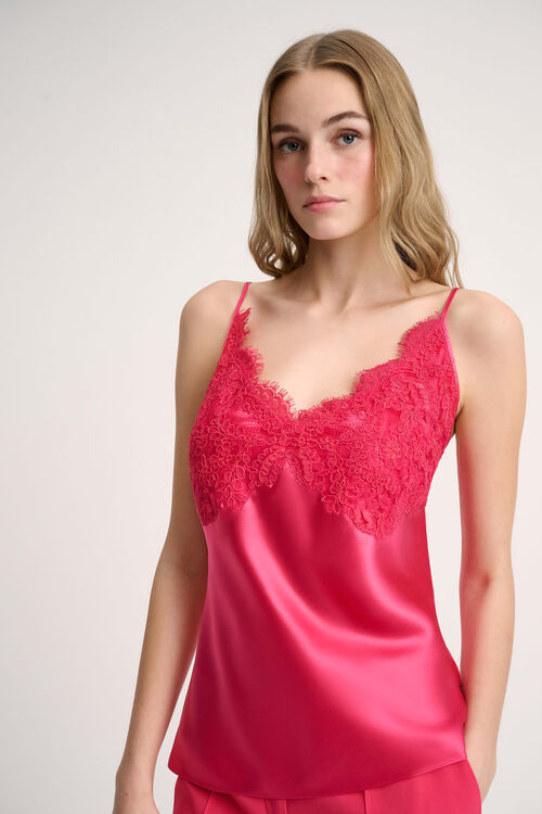 Luisa Spagnoli Luogo - Top Con Applicazioni In Pizzo