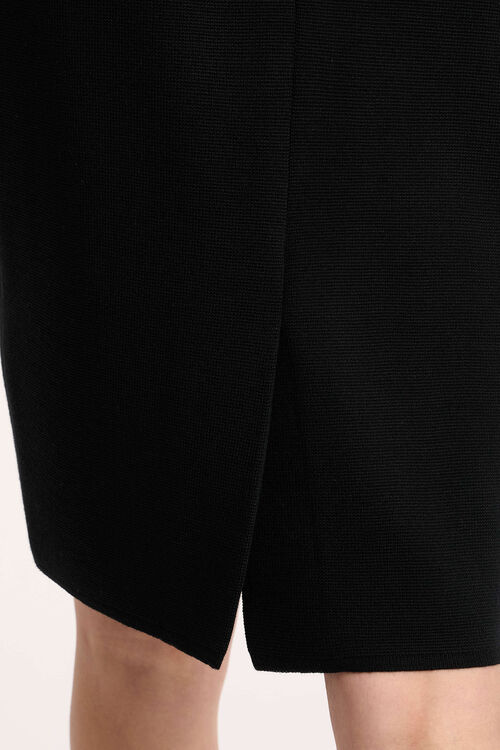 Luisa Spagnoli Macadamia - Gonna A Tubino In Maglia