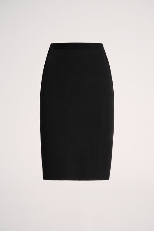 Luisa Spagnoli Macadamia - Gonna A Tubino In Maglia