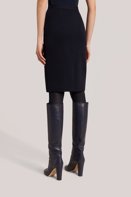 Luisa Spagnoli Macadamia - Gonna A Tubino In Maglia