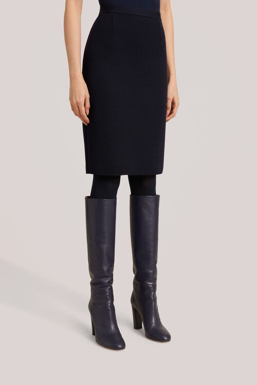 Luisa Spagnoli Macadamia - Gonna a tubino in maglia