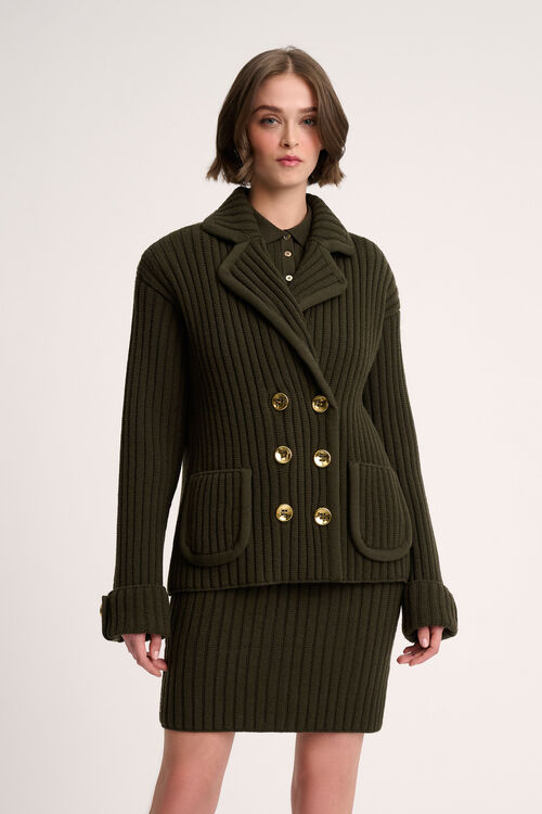 Luisa Spagnoli Macao - Giacca In Maglia - Fashion Show