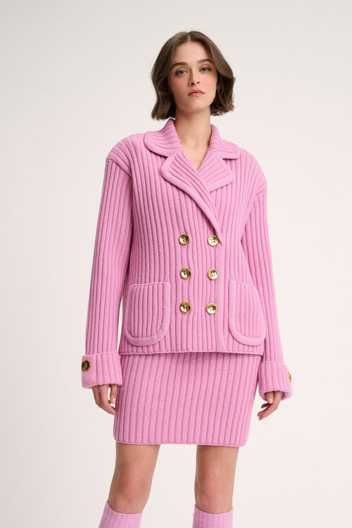 Luisa Spagnoli Macao - Giacca In Maglia - Fashion Show