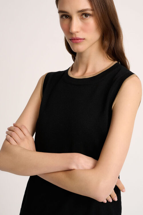 Luisa Spagnoli Macinapepe - Top In Maglia