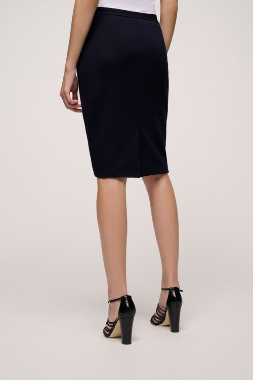 Luisa Spagnoli Madrid - Gonna A Tubino In Maglia