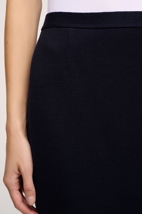 Luisa Spagnoli Madrid - Gonna A Tubino In Maglia