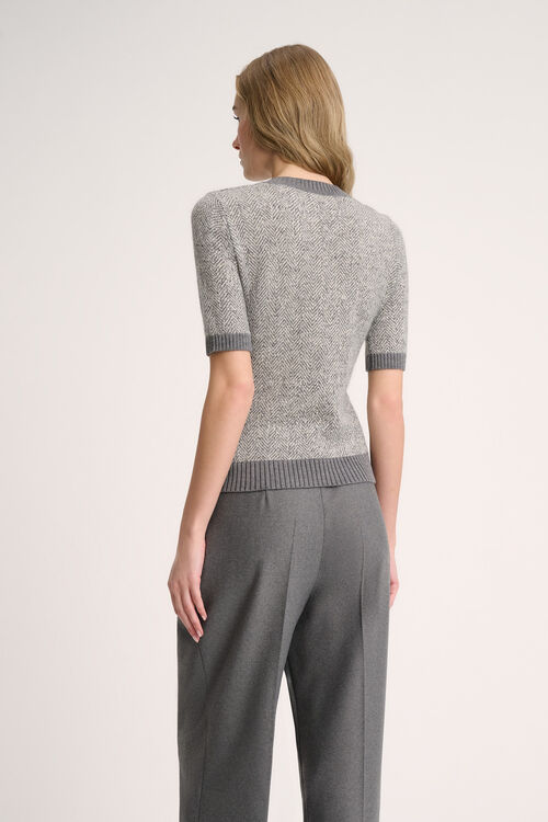 Luisa Spagnoli Madrigale - Top A Maniche Corte